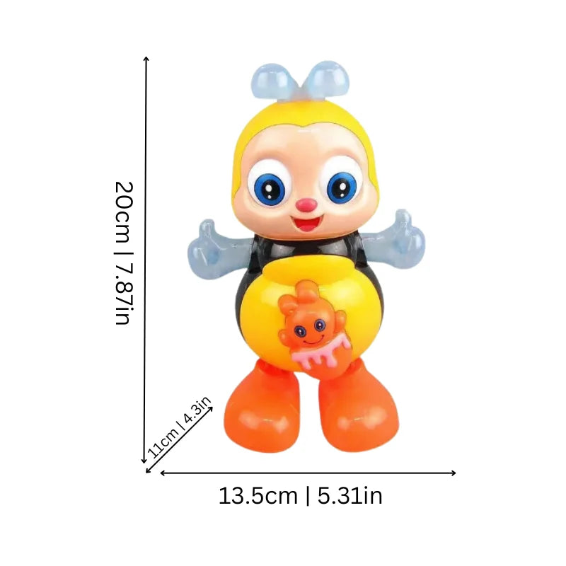 Happy Bee — Dancing Toy shown in detail – interactive & musical toys for kids