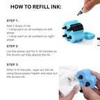 Math Stamp – 4 in 1 Roller Stamp – product view 10 of 15
