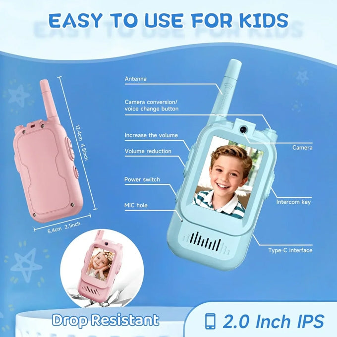 Face-to-Face Video Walkie Talkie Set