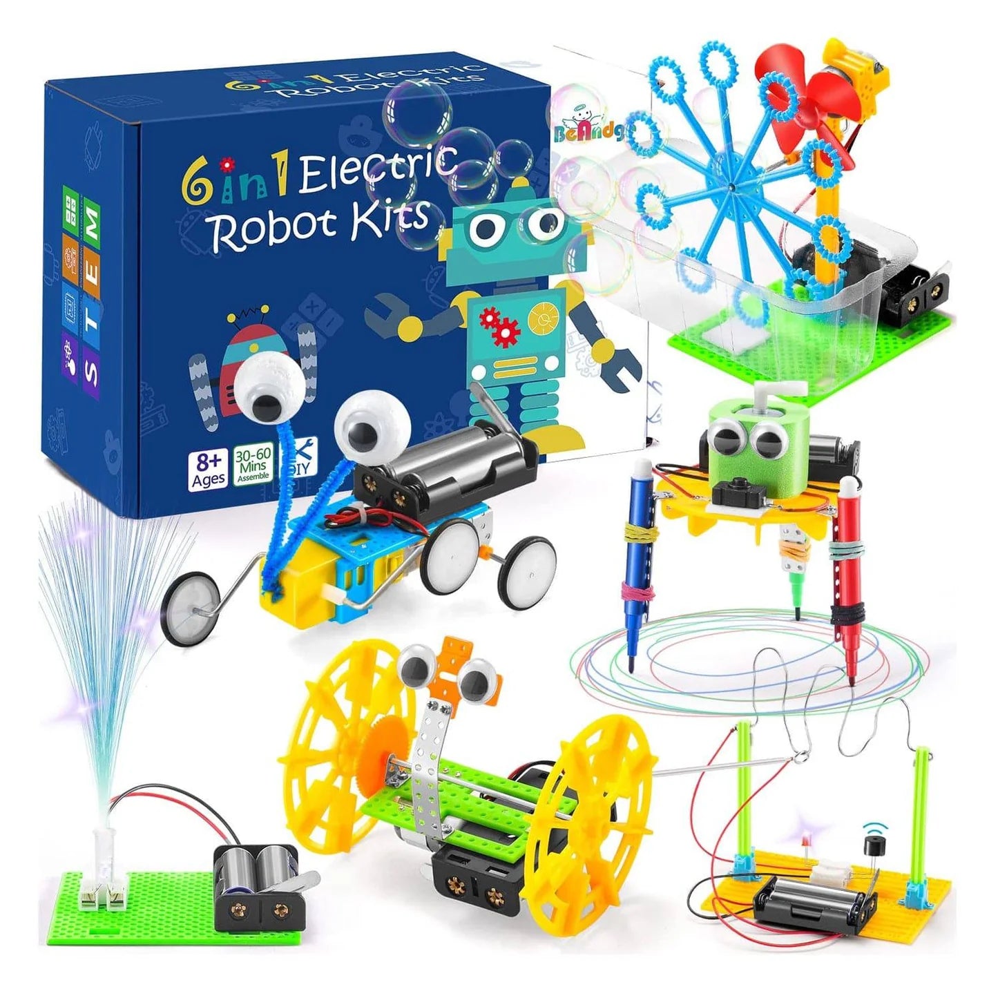 6 in 1 DIY STEM Robotics Kit