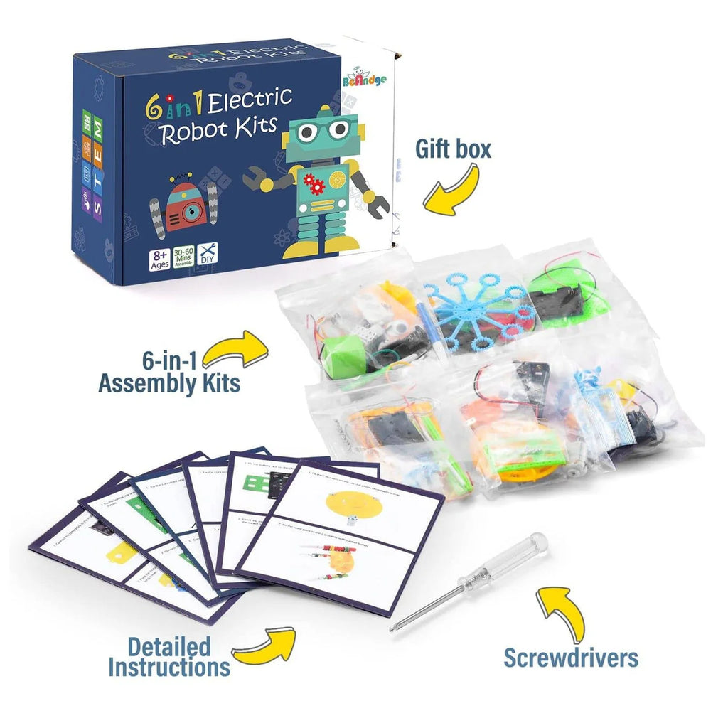 6 in 1 DIY STEM Robotics Kit