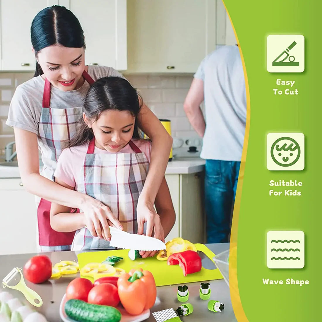 MiniChef Montessori Kitchen Tools – 13 Piece Set