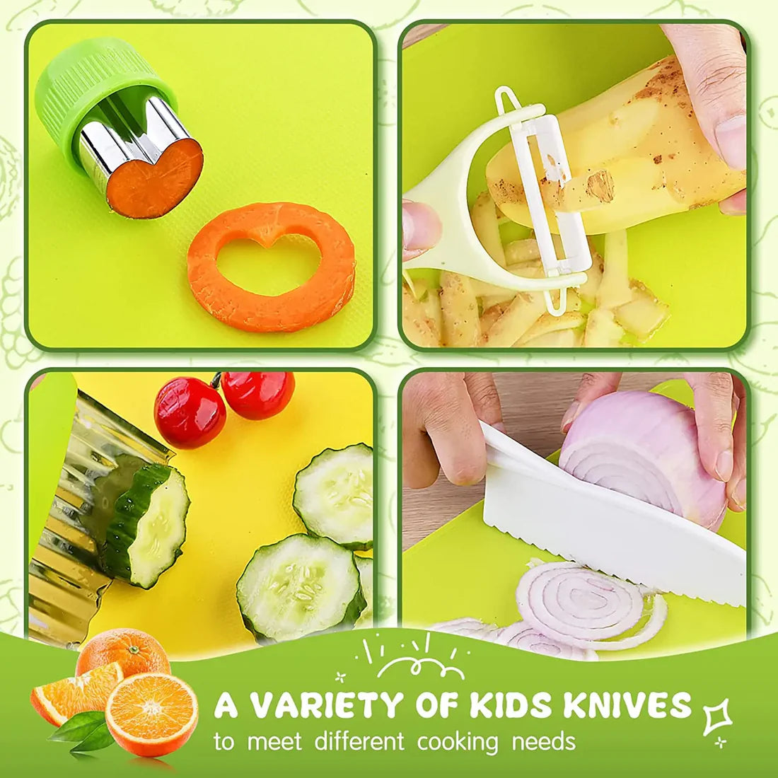 MiniChef Montessori Kitchen Tools – 13 Piece Set
