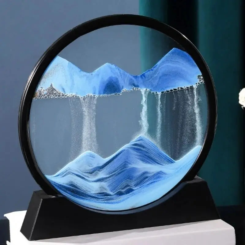 3D Moving Sand Art Night Light