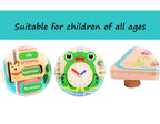 Wooden Calendar & Clock Board — Frog – product view 4 of 13