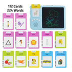 2-in-1 Talking Flashcard Learning Tablet