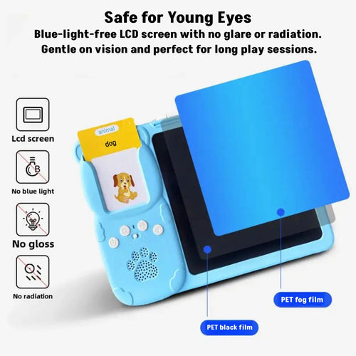 2-in-1 Talking Flashcard Learning Tablet