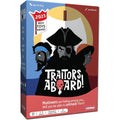 Traitors Aboard box — pirate hidden roles party game for 3–8 players, ages 10+, 20-minute play time, 2023 Best Toys Award winner