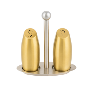 Gold Salt & Pepper Shaker Set