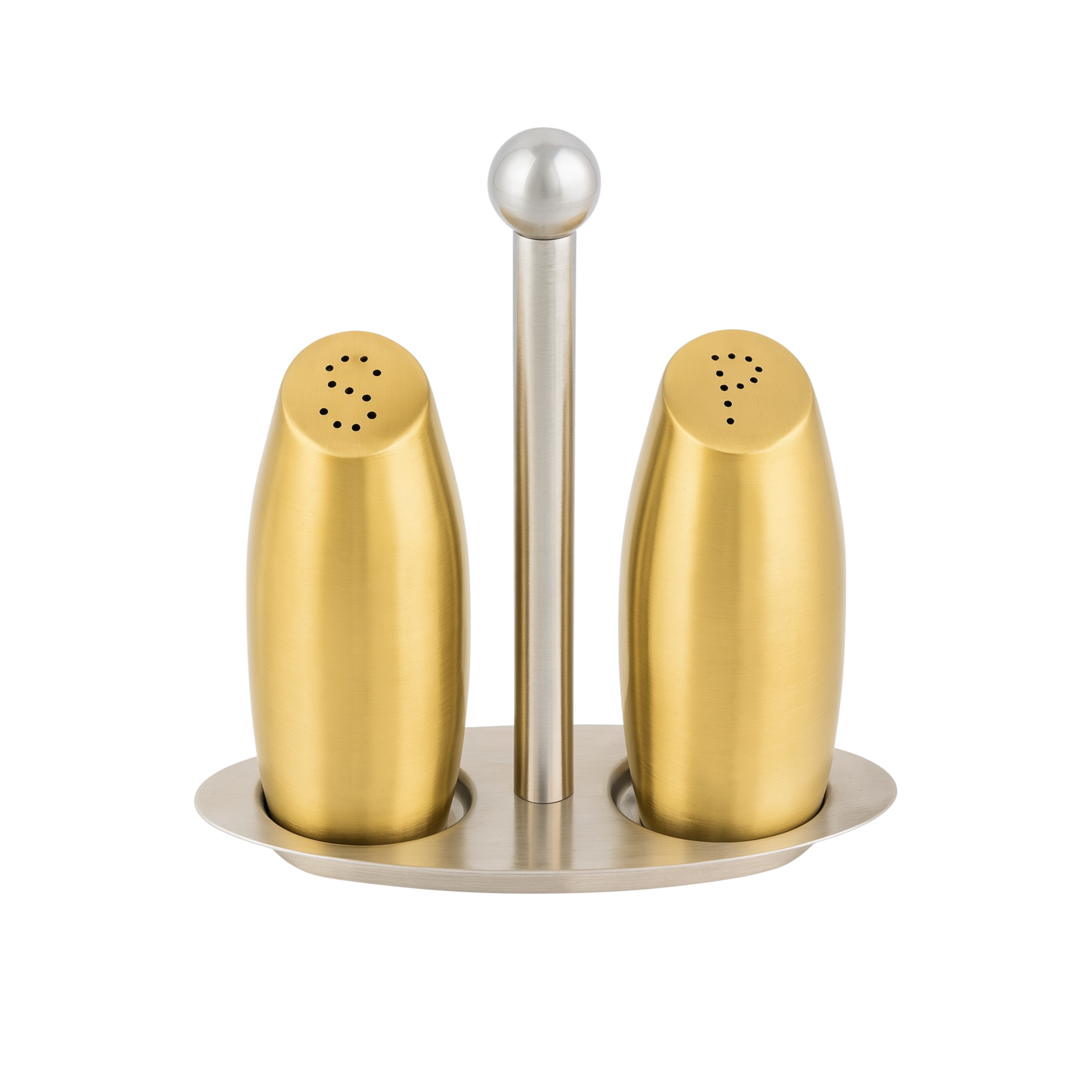 Gold Salt & Pepper Shaker Set