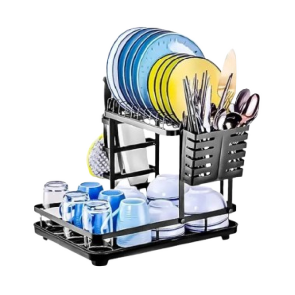 2-Tier Dish Drying Rack