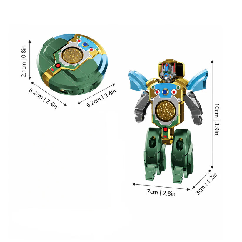 2-in-1 Transformable Fidget Spinner Toy
