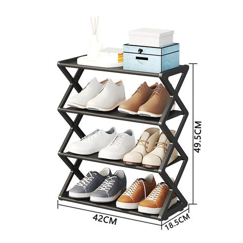 Foldable Steel Shoe Rack