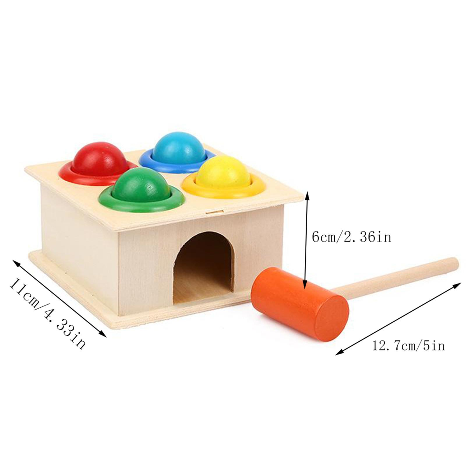 Wooden Hammering Toy – Early Learning Ball & Hammer Game