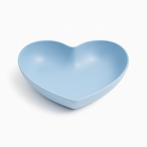 10-Pc Heart Plate Set (Pastel)