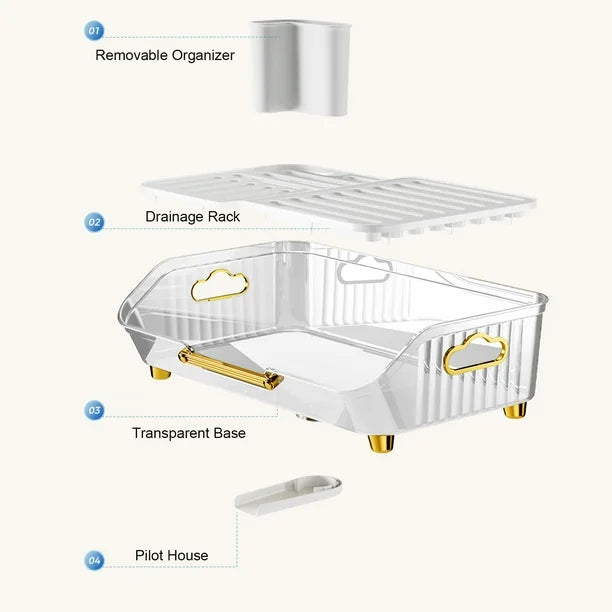 Transparent Drying Rack