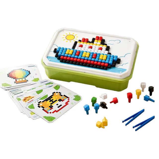 Mushroom Peg Puzzle — 493 Pieces