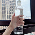 Transparent TimeMarker Water Bottle