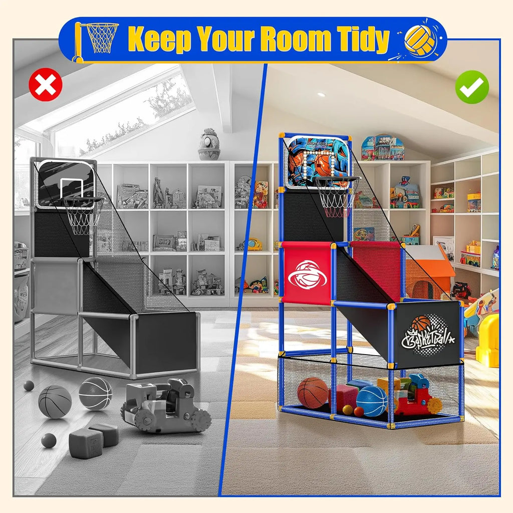 Arcade Basketball Shooting Machine