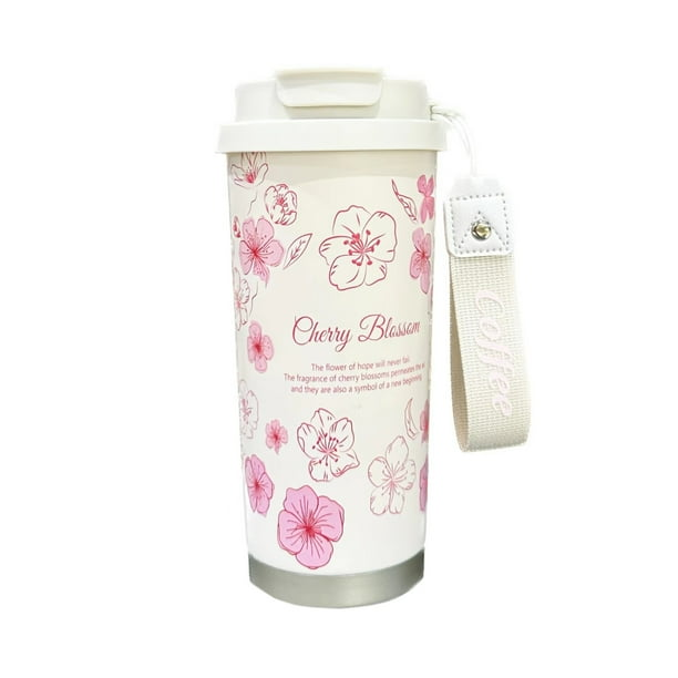 Floral Mug – 500ML Insulated Coffee Travel Mug
