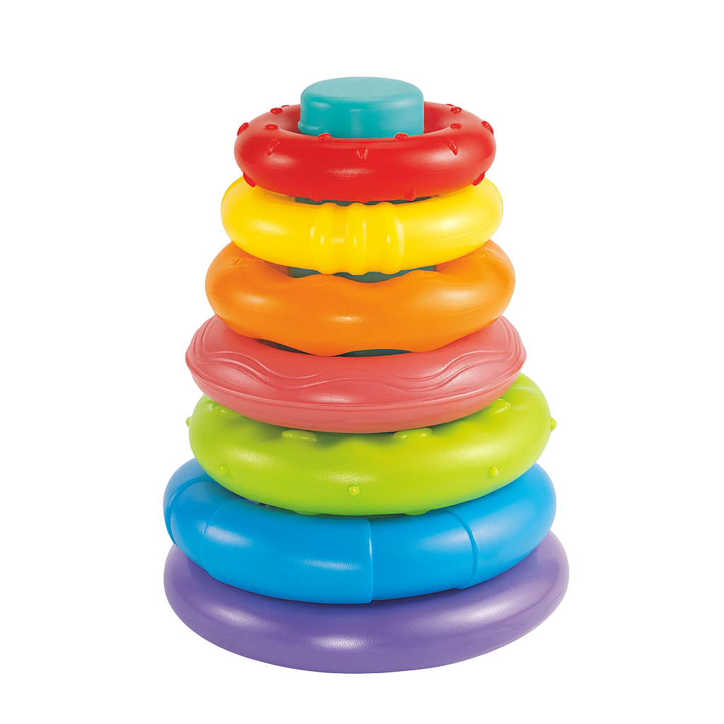 Rainbow Stacking Ring Toy