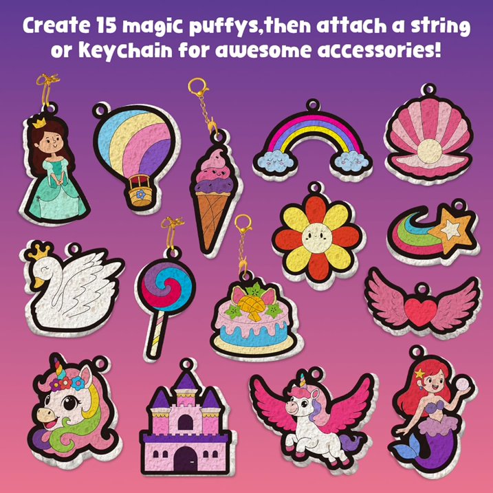 Magic Puffy Paint Kit — 3D Foam Art