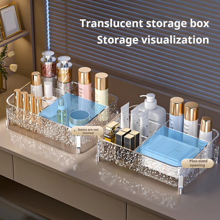 Transparent Compartment Storage Organizer