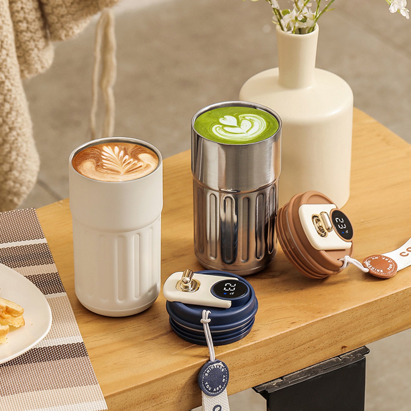 450ml Digital Watch Vacuum Flask
