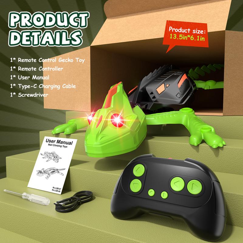 RC Wall Crawler Gecko