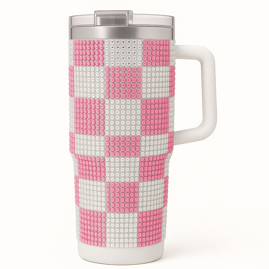 Rhinestone Studded Tumbler