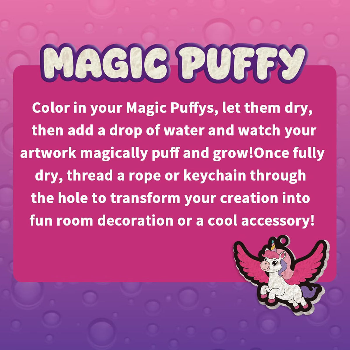Magic Puffy Paint Kit — 3D Foam Art