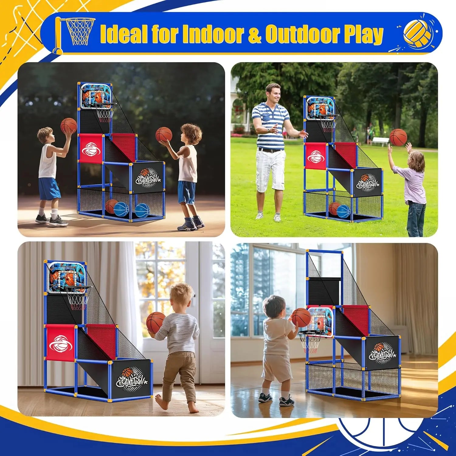 Arcade Basketball Shooting Machine