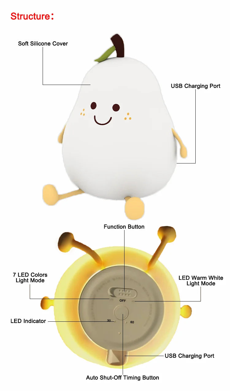 Pear Shaped Lamp