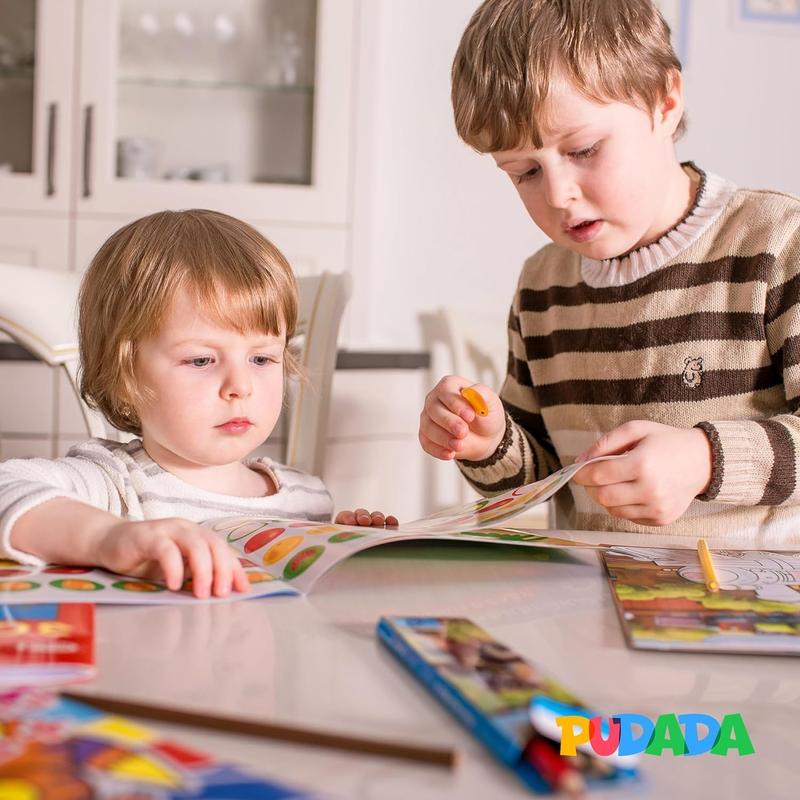 Reusable Puffy Sticker Book