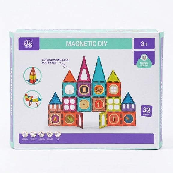Magnetic DIY Tile Set