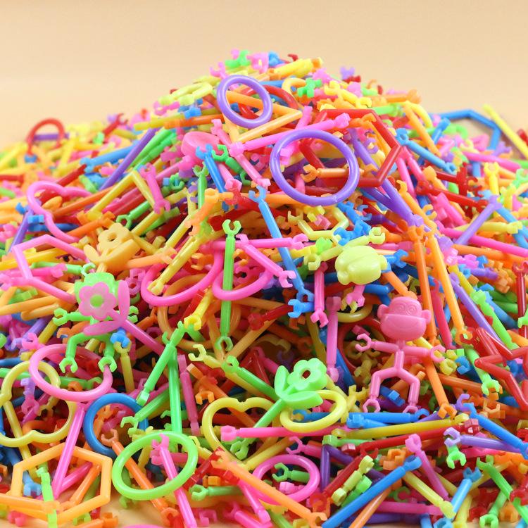Interlocking DIY Stick Building Blocks