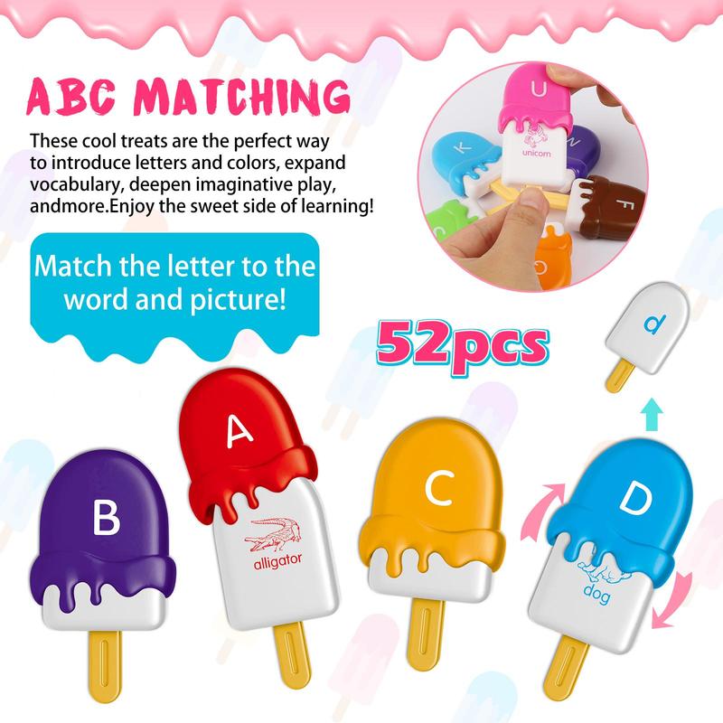 Montessori Alphabet Ice Cream Shop