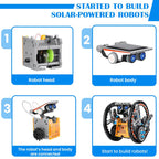 12-in-1 STEM Solar Robot Kit