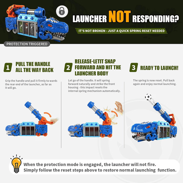 Dinosaur Truck Car Launcher animated preview