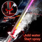 Cyberpunk Katana — LED Battle Sword with Smoke & Sound Effects