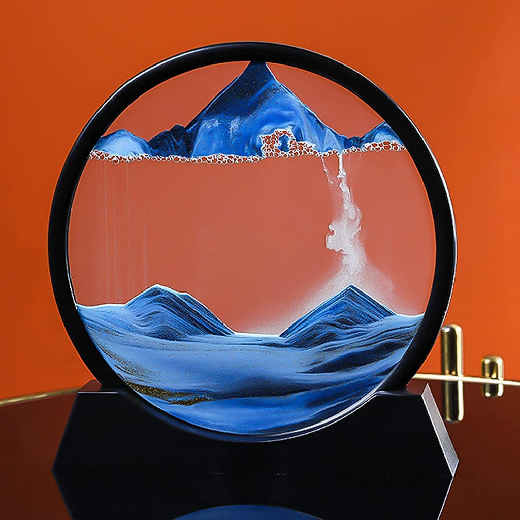 3D Moving Sand Art Night Light