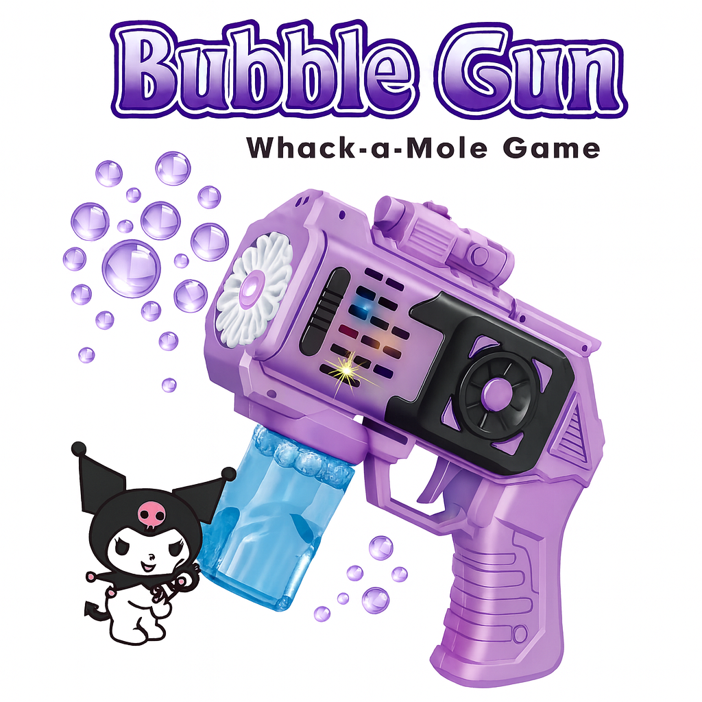 Purple Bubble Gun – Kuromi Edition