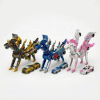 2 in 1 Transforming Race Car Dinosaur Toy