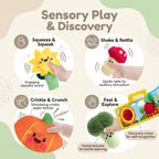 My First Plush Vegetable Garden Set