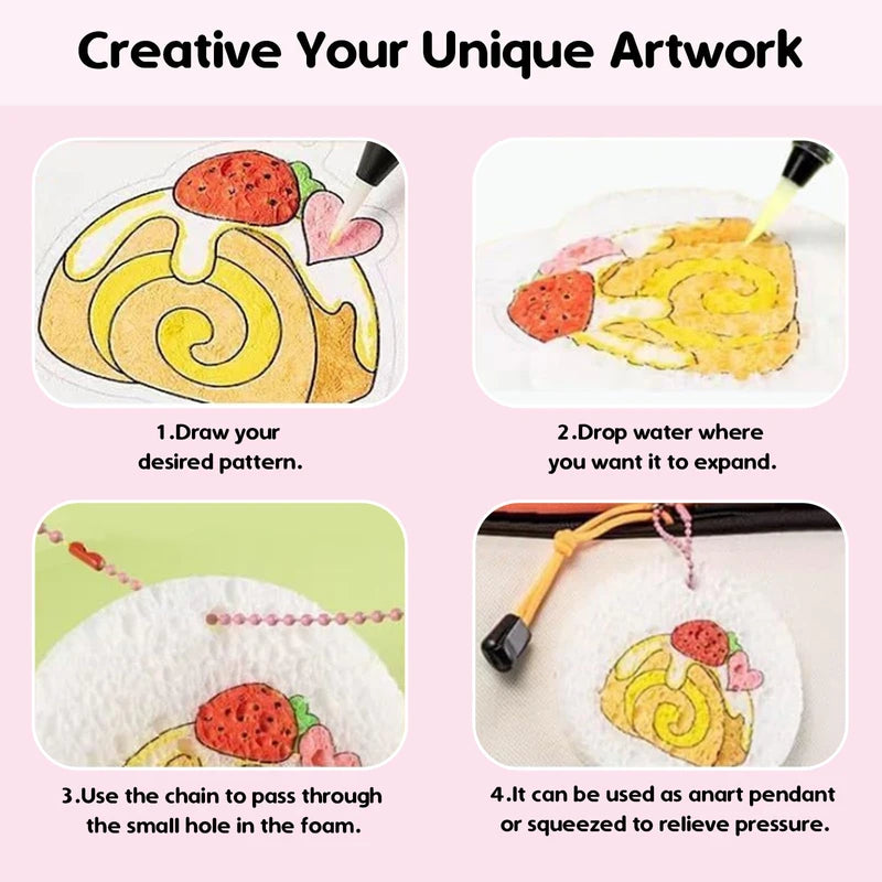 Magic Foam Texture Painting Kit