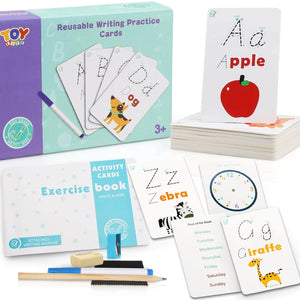 Write & Wipe ABC Cards