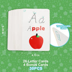 Write & Wipe ABC Cards