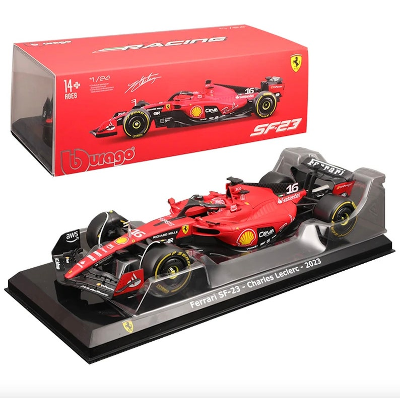 2023 Charles Leclerc Ferrari SF23 F1 Car Model