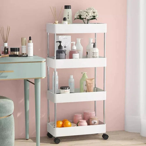 4-Tier Slim Storage Cart