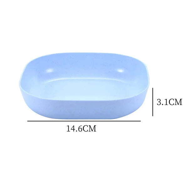 Heat-resistant Wolpin plates, perfect for picnics and daily use.